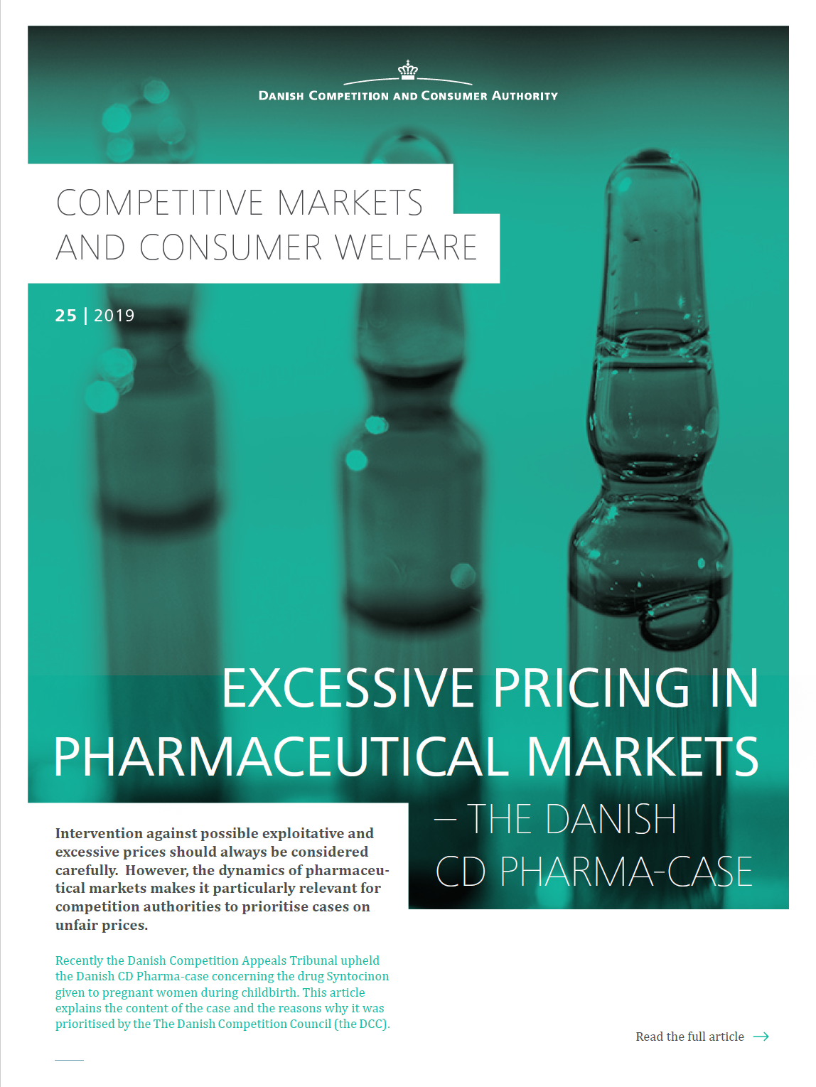 Excessive pricing in pharmaceutical markets